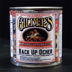 Gilders Gold Leaf Backup Paint - Ochre Quart